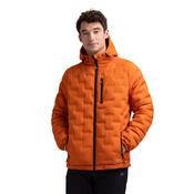 Jaymes Men's Waterproof Quilted Jacket in Orange Spice image