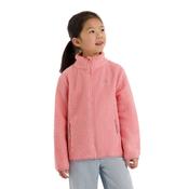 Lunner Girls Full Zip Fleece in Baby Pink image