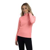 Meadows Women's Half Zip Fleece in Peach Blush image
