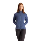 Renato Womens Full Zip Fleece Top in Indigo image