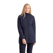 Sine Women's Fur Lined Softshell Jacket in Navy image