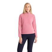 Skylar Women's Half Zip Fleece Top in Pink Haze image