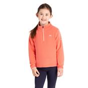 Sybil Girls Fleece Jumper in Soft Orange image