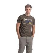 Thelon Men's Wicking Quick Dry Active T-Shirt in Marshland Marl image