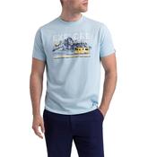 Thelon Mens Wicking Active T-Shirt in Seafoam Marl