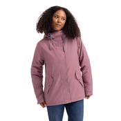 Yulia Women's Padded Waterproof Jacket in Faded Rose image