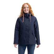 Yulia Women's Padded Waterproof Jacket in Navy image