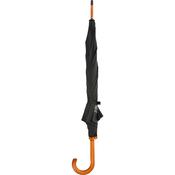 Baum Black Umbrella with Wooden Handle image