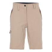 Rueful Ladies Stretch Active Shorts in Wheat