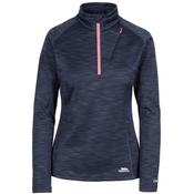 Fairford Women's Half Zip Fleece Top in Navy Marl image