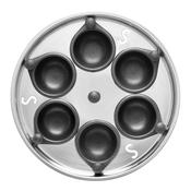 Scanpan Egg Poacher Set of 6 Cups Insert - 26cm image