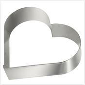 Gobel Stainless Steel Heart Ring image
