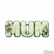 MUM Floral Letter Tribute