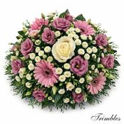 Floral Tribute with Queen Rose Centrepiece image