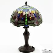 RED DRAGONFLY TIFFANY LAMP 7536 image