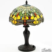 GREEN DRAGONFLY TIFFANY LAMP 7537 image