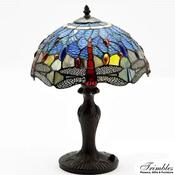 BLUE DRAGONFLY TIFFANY LAMP 7538 image