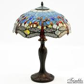 BLUE DRAGONFLY TIFFANY LAMP 7541 image