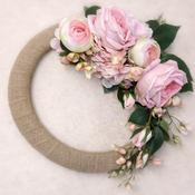 The Blush Crescent Wreath image