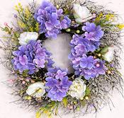 Lavender Meadow Silk Wreath image