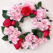 Rose Blush Silk Wreath image