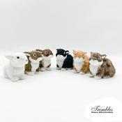 Assorted Standing Rabbits