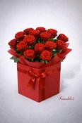 12 Luxury Ecuadorian Red Roses image