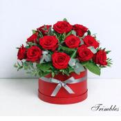 Hat box of Roses image