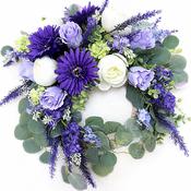 Lavender Remembrance Wreath image