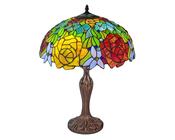 Large Rose Snowdrop Tiffany Table Lamp image