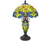 Grand Dragonfly Double-Lit Tiffany Lamp – 60cm image