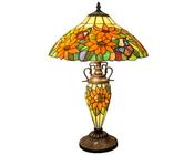 Sunflower Garden Double-Lit Tiffany Lamp – 60cm image