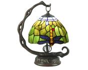 Woodland Dragonfly Tiffany Lamp – 31cm image