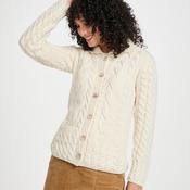 Supersoft Button Cardigan, Natural image