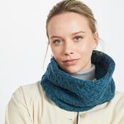 Petrol Aran Infinity Snood image