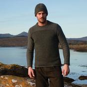 Woodland Merino Links Stitch Crew Neck Sweater image