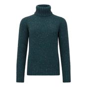Scots Pine Donegal Fleck Roll Neck Sweater image