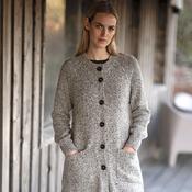 Porridge Long Button Cardigan