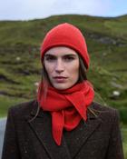 Flame Geelong Lambswool Slouchy Beanie image