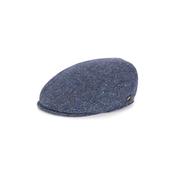 Blue Salt &amp; Pepper Dubliner Flat Cap