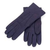 Luxury Navy Ladies Pique Gloves