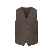 Turf Salt &amp; Pepper Michael Tweed Waistcoat