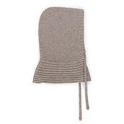 Mushroom Merino &amp; Cashmere Knitted Hood