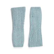 Seastone Merino Wool Cashmere Aran Cable Handwarmers