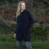 Seabed Long Button Cardigan