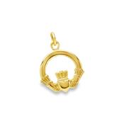 10K Yellow Gold Claddagh Charm image