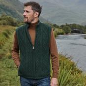 Green Sleeveless Lined Vest image