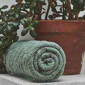 Mint Supersoft Aran Blanket image