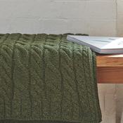 Meadow Supersoft Aran Blanket image