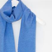 Blue Merino Wool Scarf image